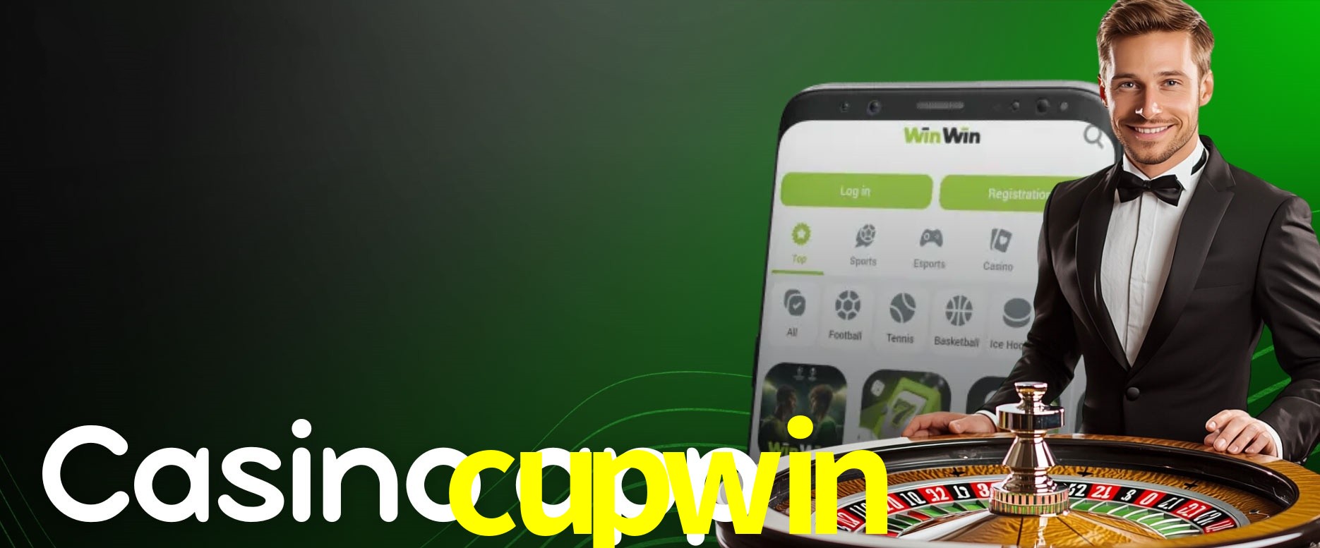 APP oficial da cupwin para mobile